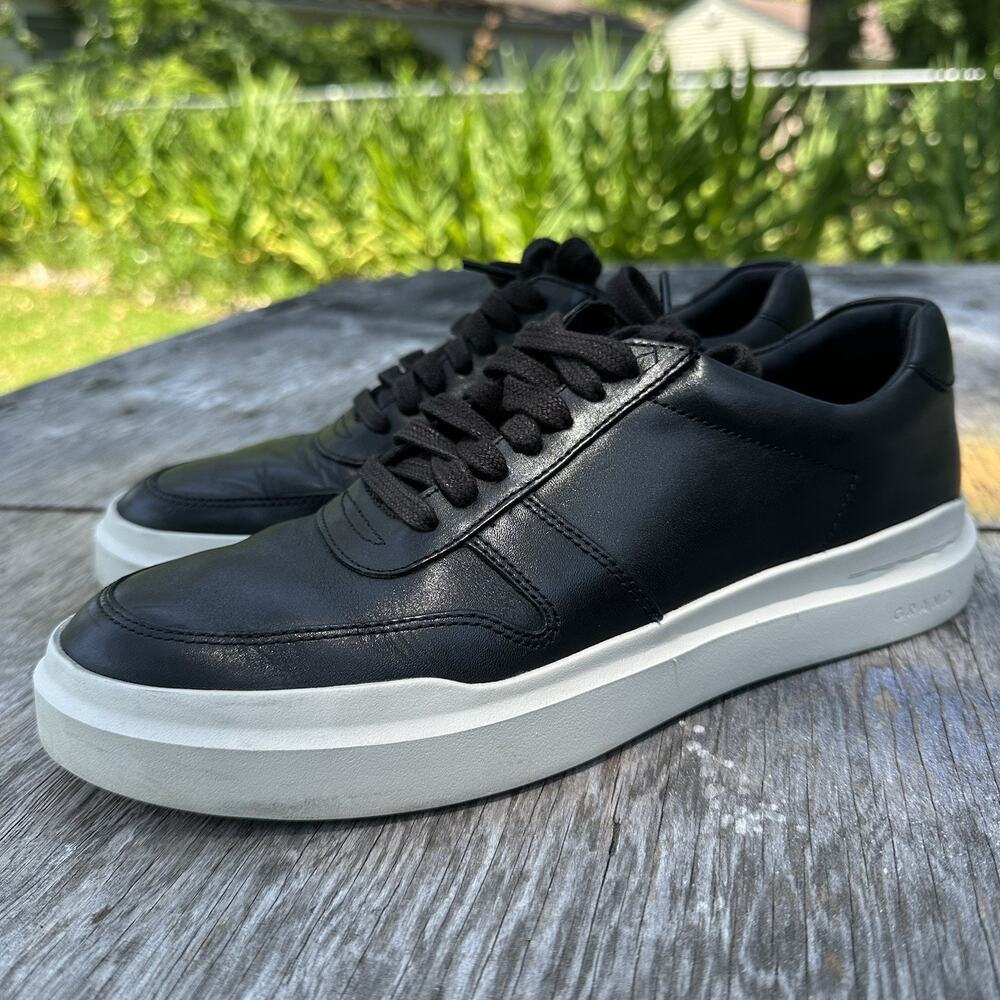 Cole Haan Grand Series OG Horizon Black Leather Men's 7 M Sneakers 275